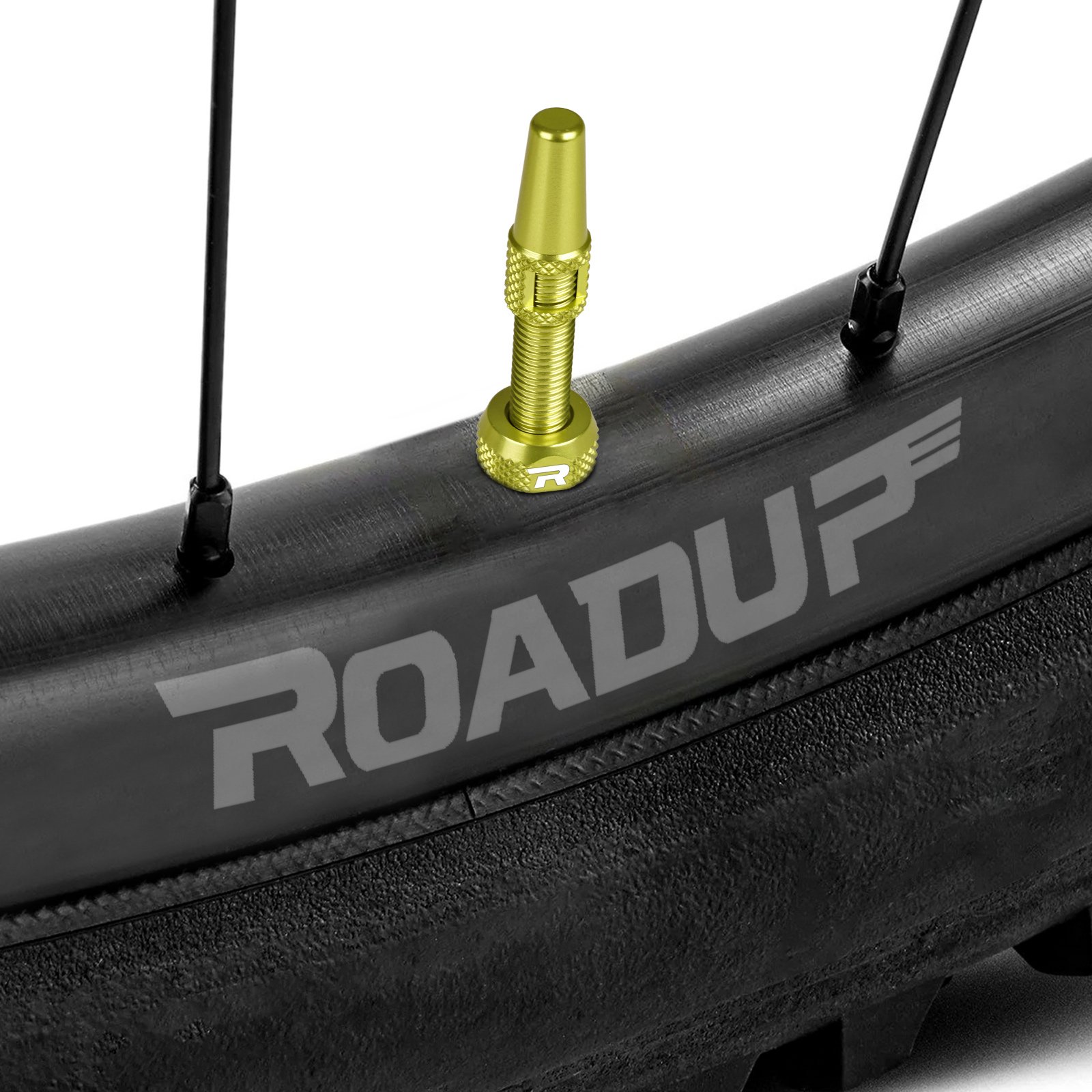 Roadup Tubeless Valve Stem Lemon - 图片 6