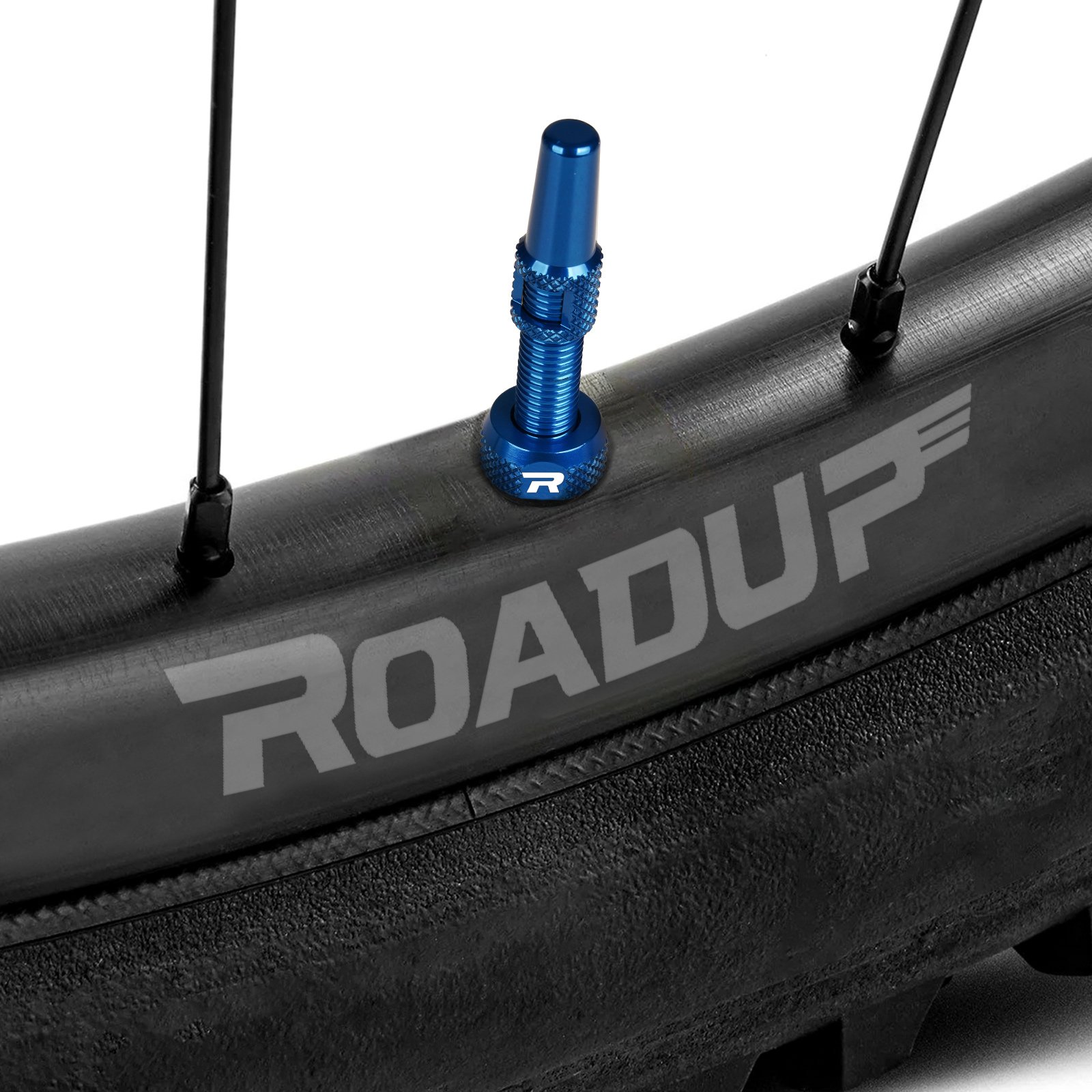 Roadup Tubeless Valve Stem Blue - 图片 5